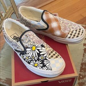 Vans Multicolor Patchwork Slip-Ons